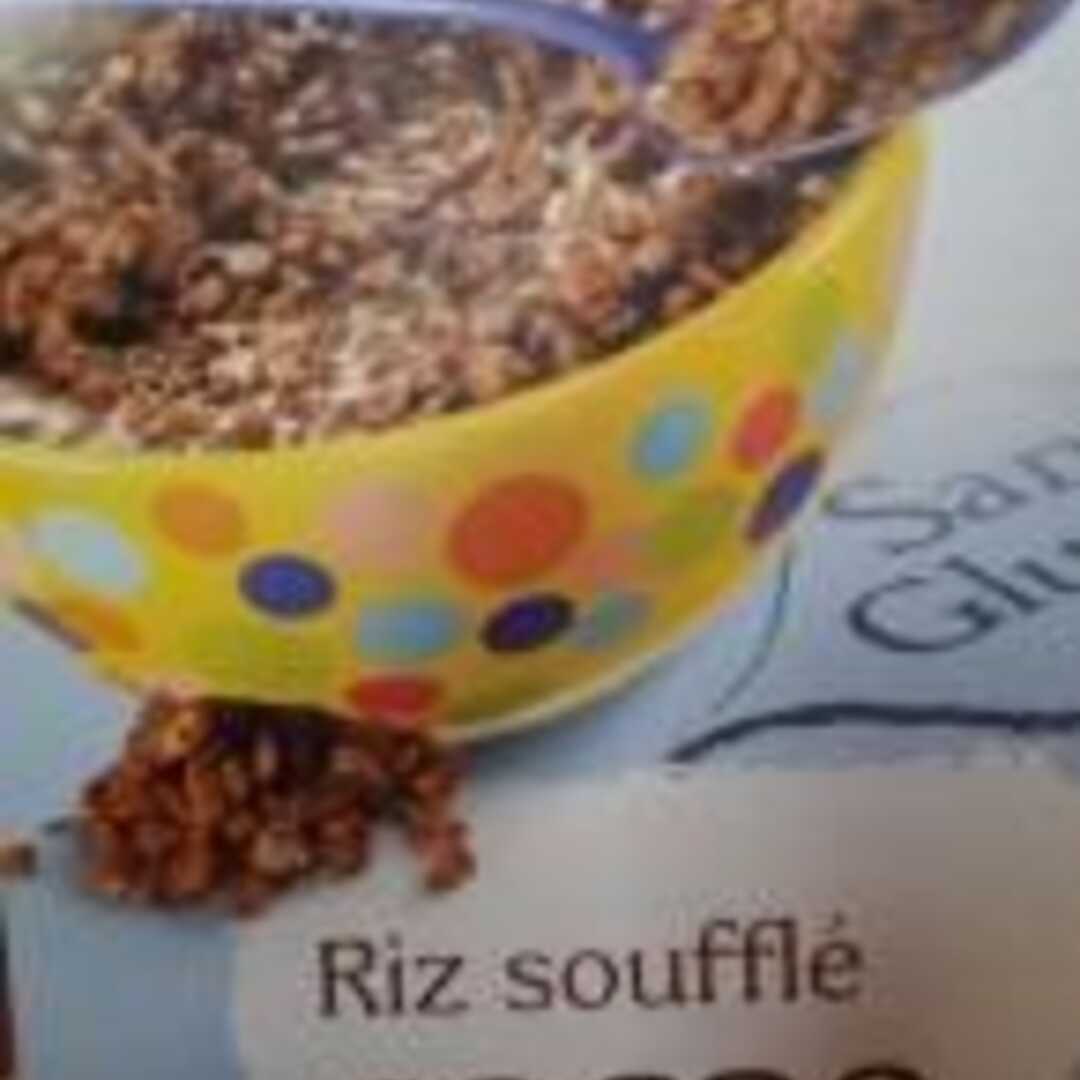 Auchan Riz Soufflé Cacao sans Gluten