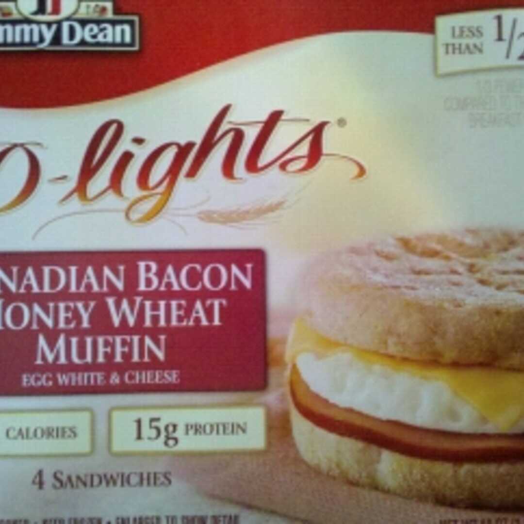 Jimmy Dean D-Lights Canadian Bacon, Egg White & Cheese Breakfast Sandwich