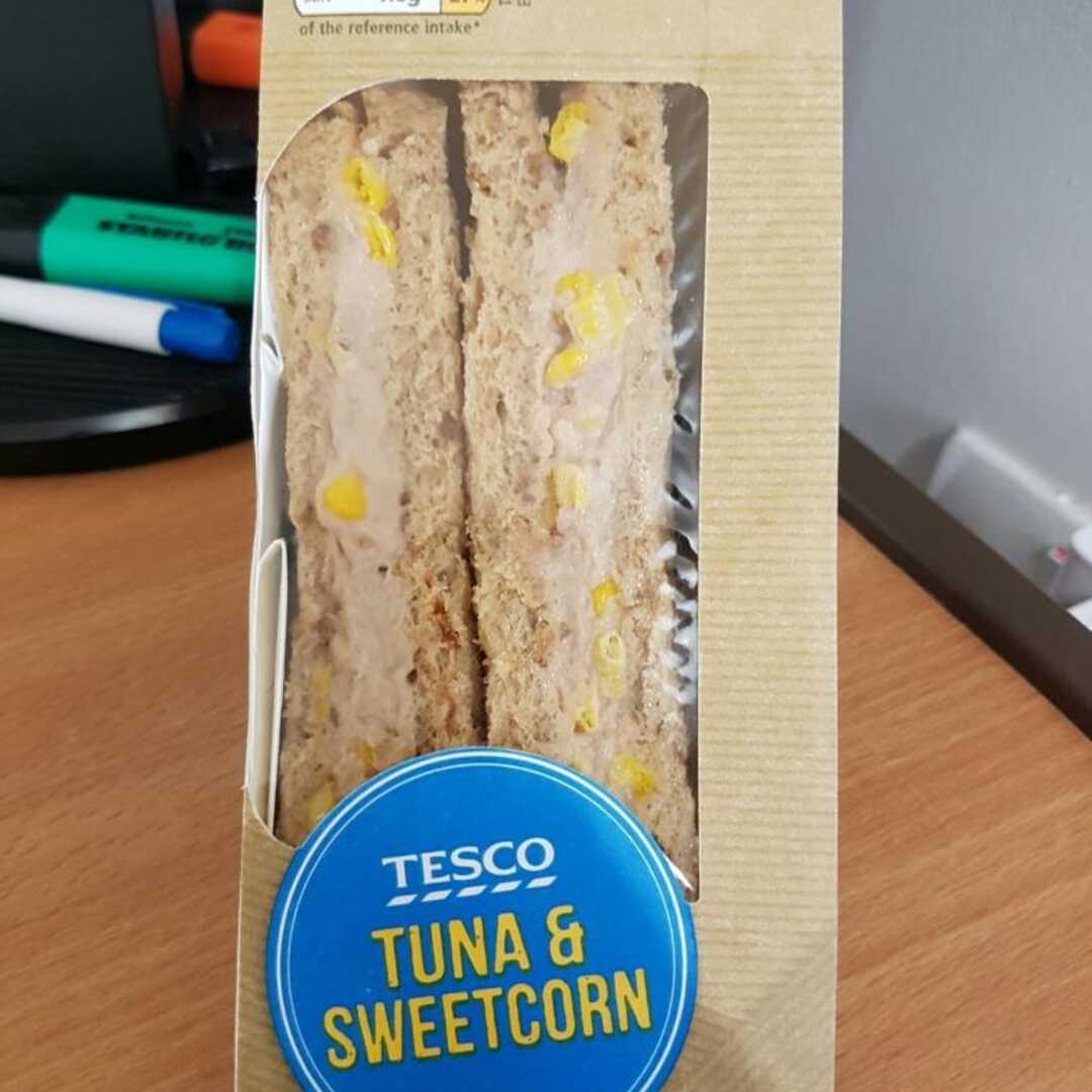 Tesco Tuna & Sweetcorn Sandwich