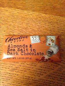 Chocolove Almonds & Sea Salt in 55% Dark Chocolate