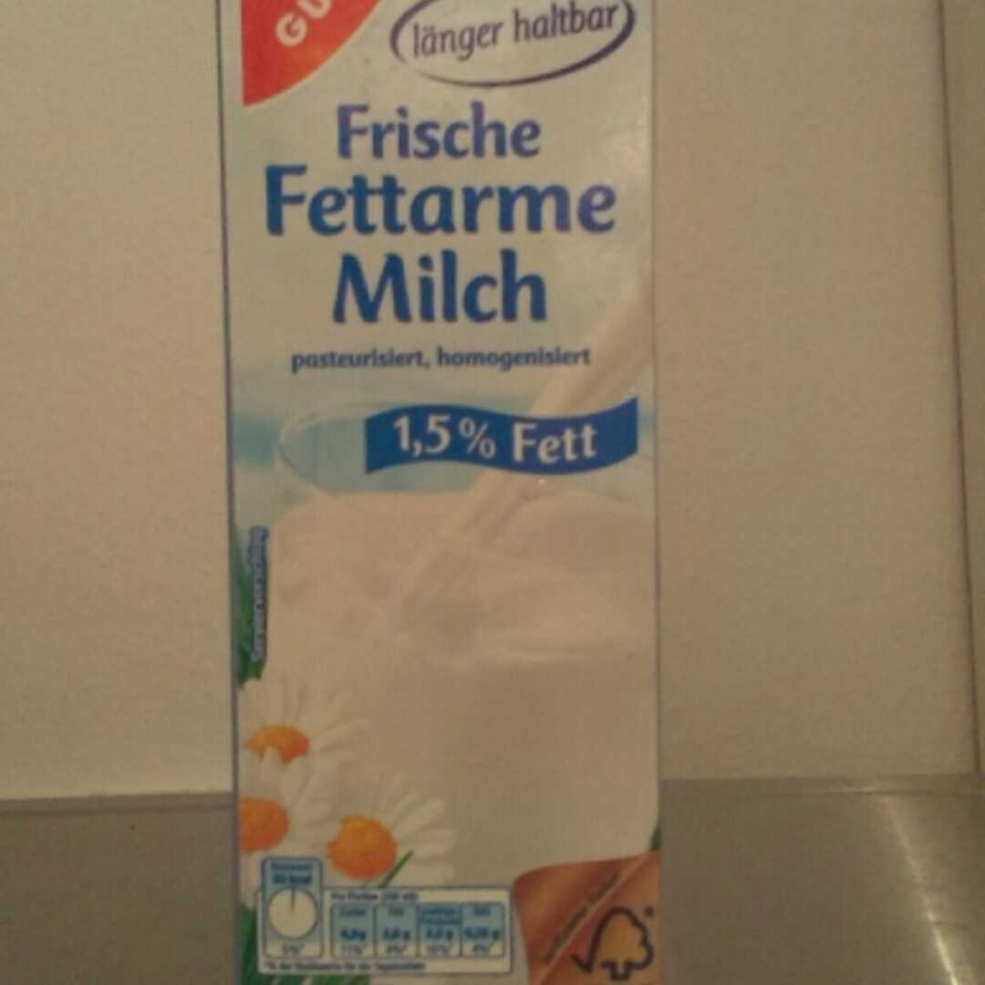 Gut & Günstig Frische Fettarme Milch 1,5%
