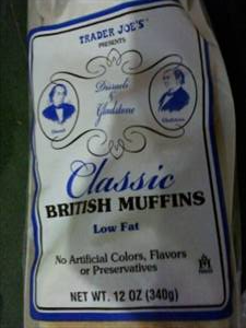 Trader Joe's Plain British Muffins