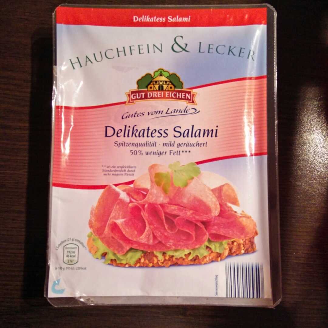 Aldi Delikatess Salami