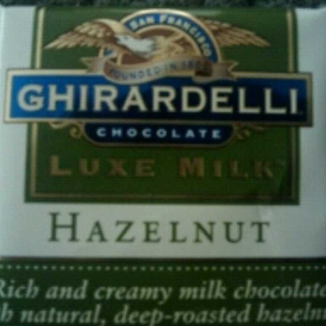 Ghirardelli Luxe Milk Hazelnut Chocolate