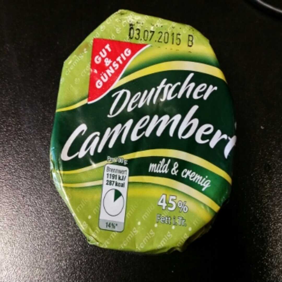 Gut & Günstig Deutscher Camembert