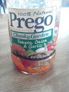 Prego Chunky Garden Tomato, Onion & Garlic Pasta Sauce