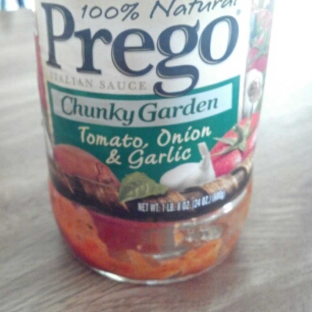 Prego Chunky Garden Tomato, Onion & Garlic Pasta Sauce