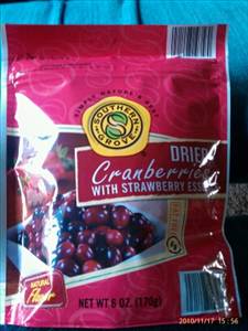 Southern Grove Dried Cranberries with Strawberry Essence