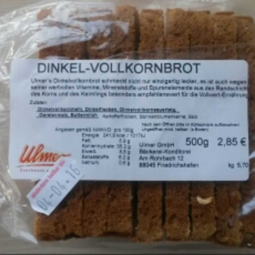 Ulmer Dinkel-Vollkornbrot