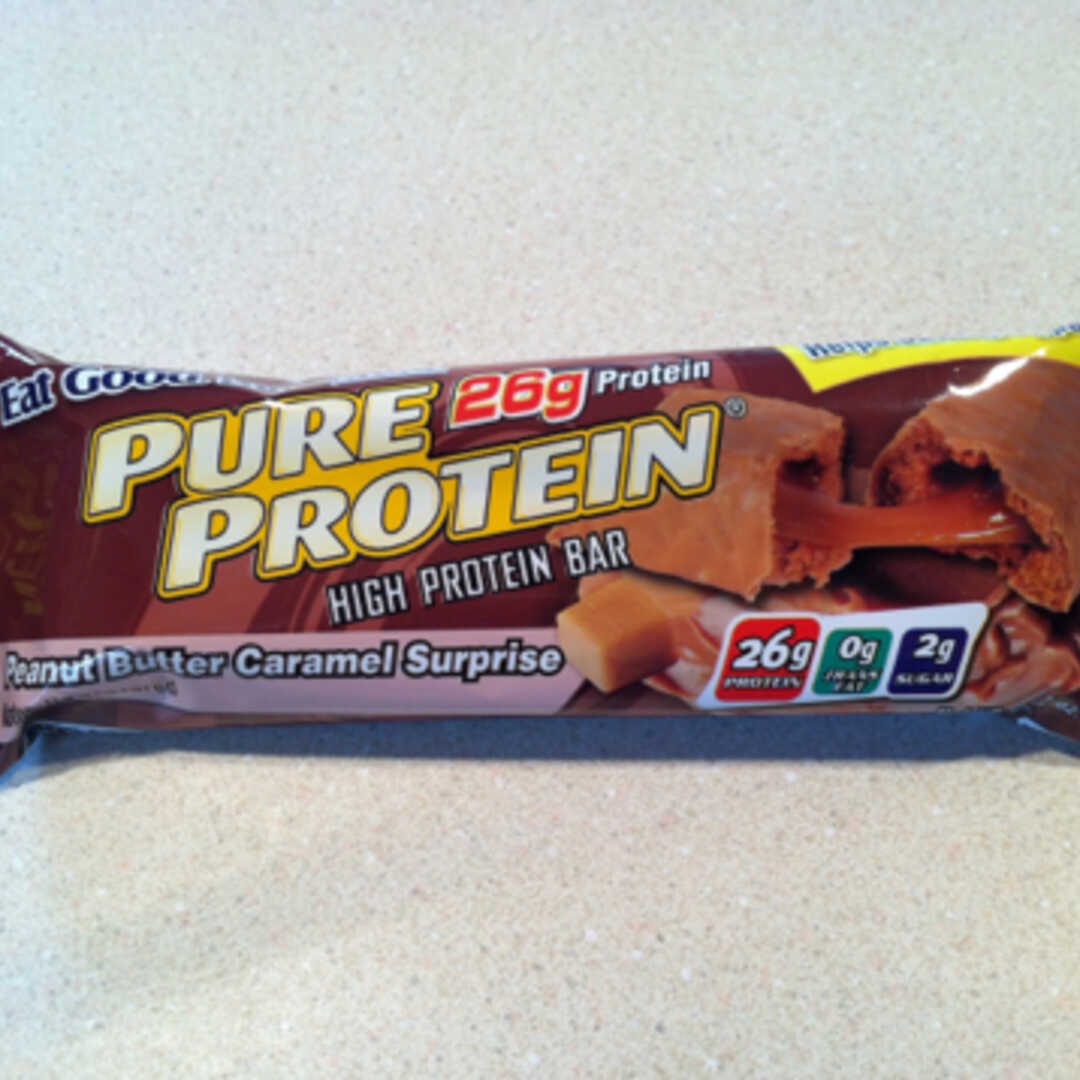Pure Protein Peanut Butter Caramel Surprise High Protein Bar