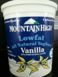 Mountain High Lowfat Vanilla Yoghurt