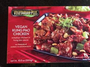 Vegetarian Plus Vegan Kung Pao Chicken