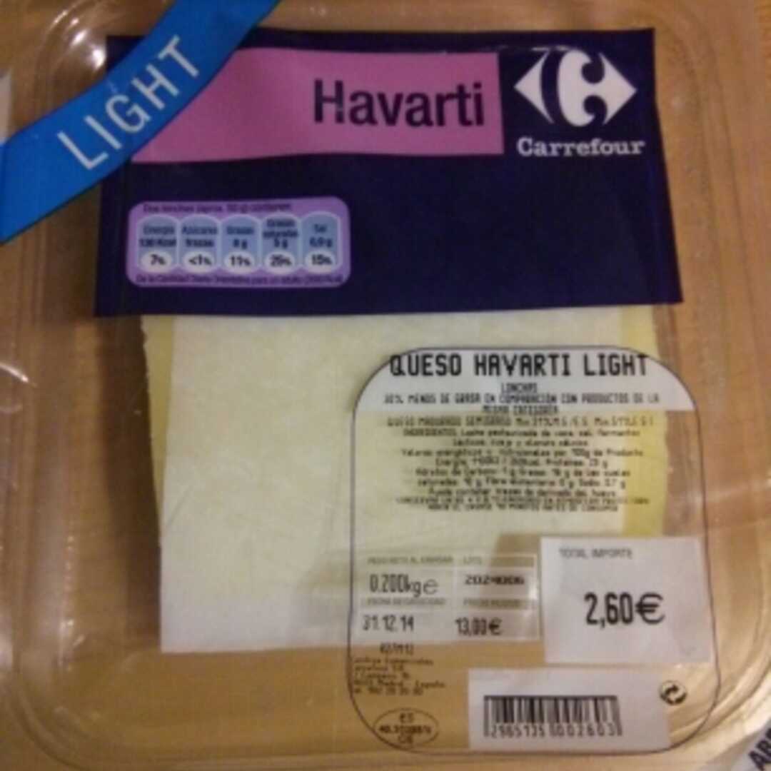 Carrefour Queso Havarti Light