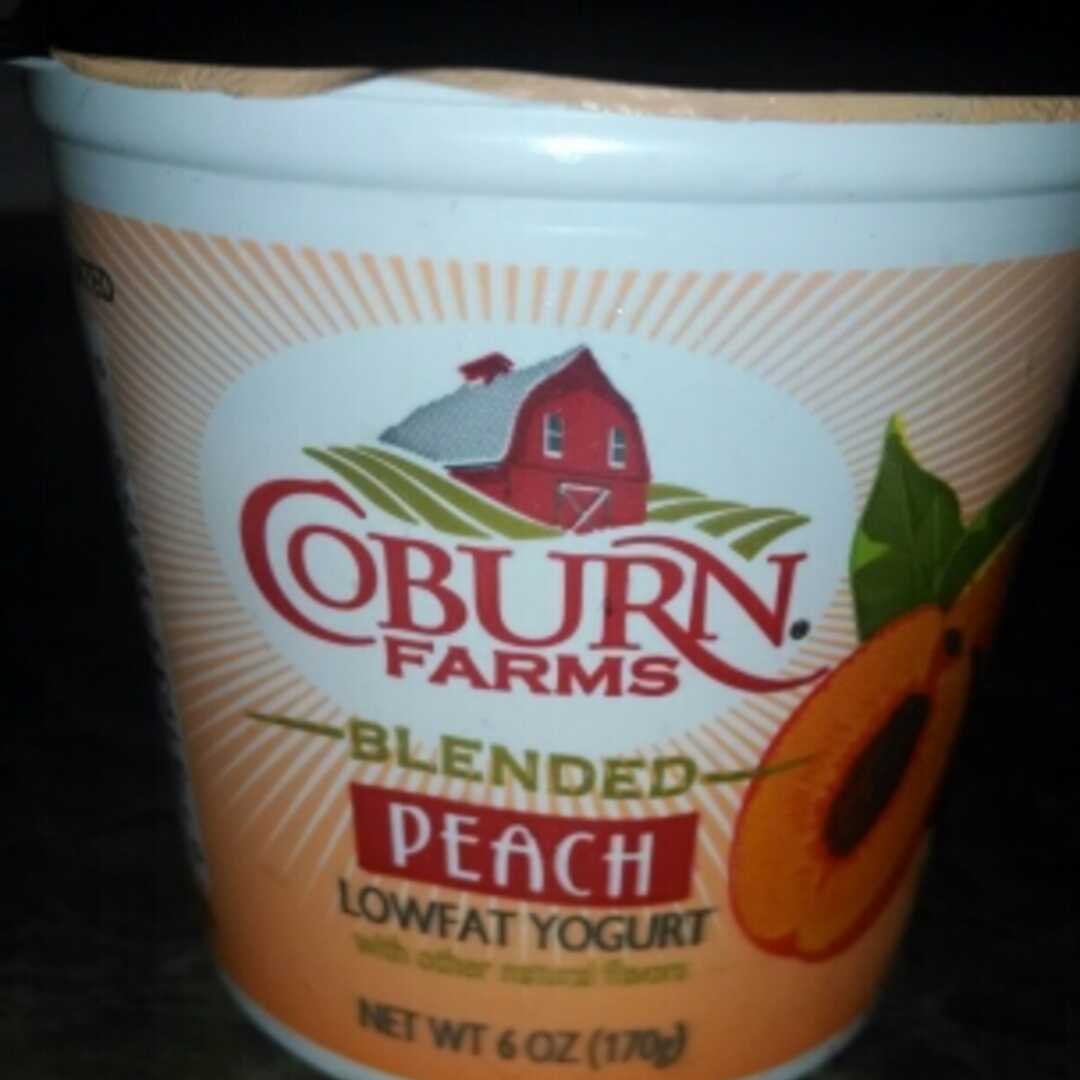 Coburn Farms Peach Lowdfat Yogurt