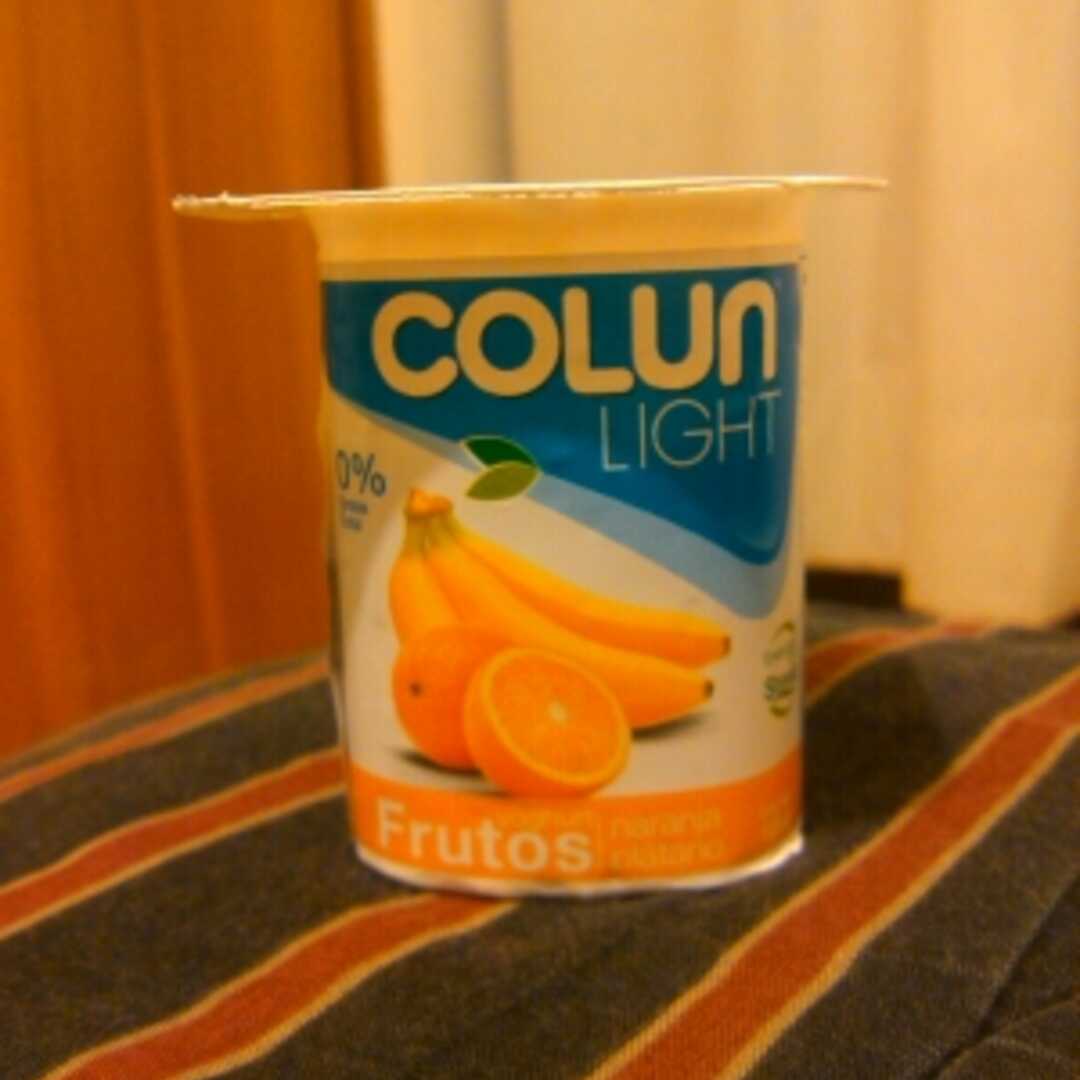 Colun Yoghurt Frutos Light Naranja Plátano