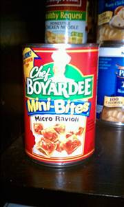 Chef Boyardee Mini Bites Beef Ravioli