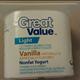Great Value Light Nonfat Yogurt - Vanilla