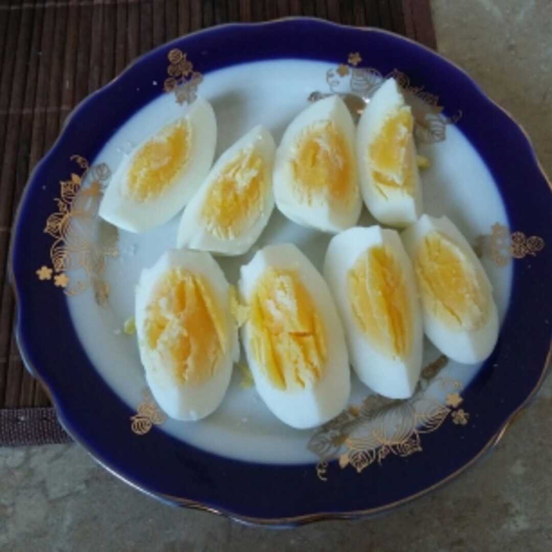 Жиры в 1 яйце сыром и вареном