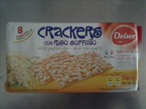 Delser Crackers con Riso Soffiato