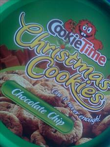 Cookie Time Christmas Cookies Chocolate Chip
