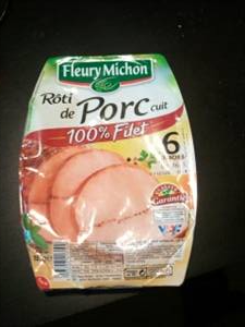 Fleury Michon Rôti de Porc Cuit 100% Filet