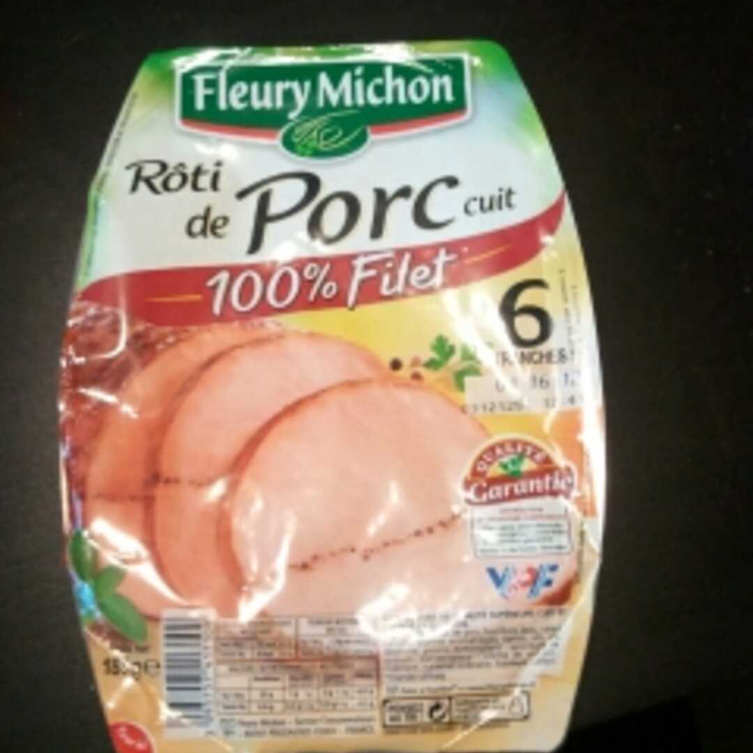 Fleury Michon Rôti de Porc Cuit 100% Filet