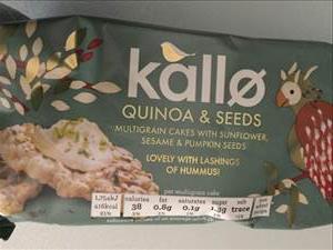 Kallo Quinoa & Seeds Multigrain Cakes
