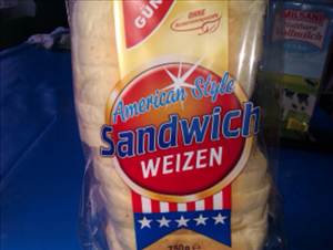 Gut & Günstig American Style Sandwich Weizen (36g)
