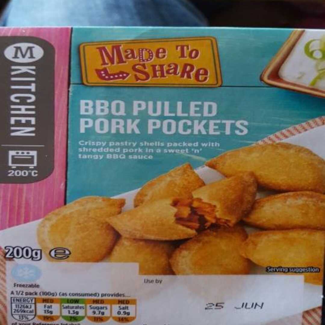 Morrisons BBQ Pulled Pork Pockets