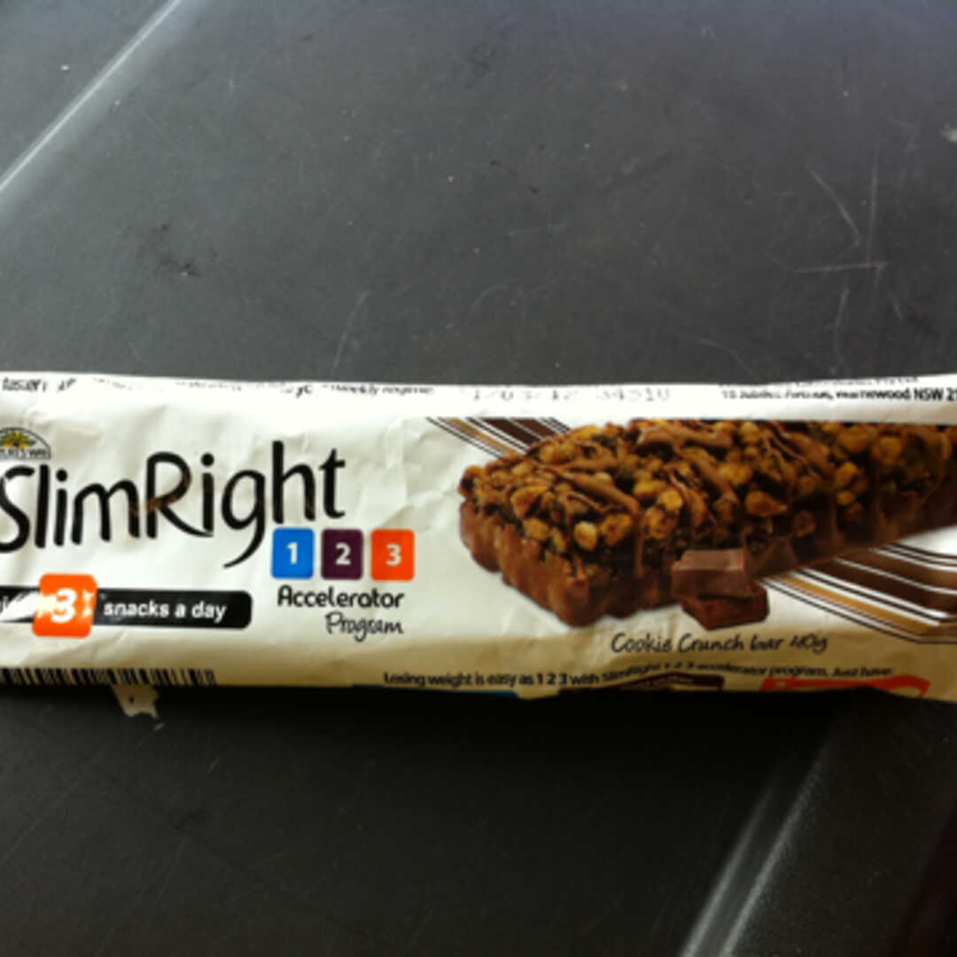 SlimRight Cookie Crunch Bar
