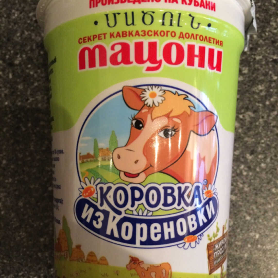 Коровка из Кореновки Мацони 2,5%