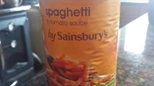 Sainsbury's Spaghetti in Tomato Sauce