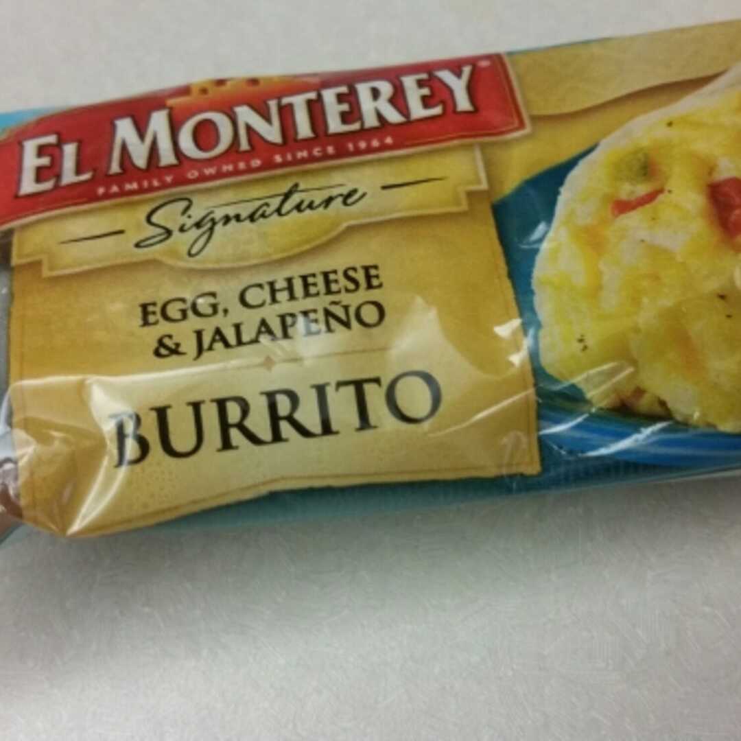 El Monterey Jalapeno, Egg & Cheese Burrito