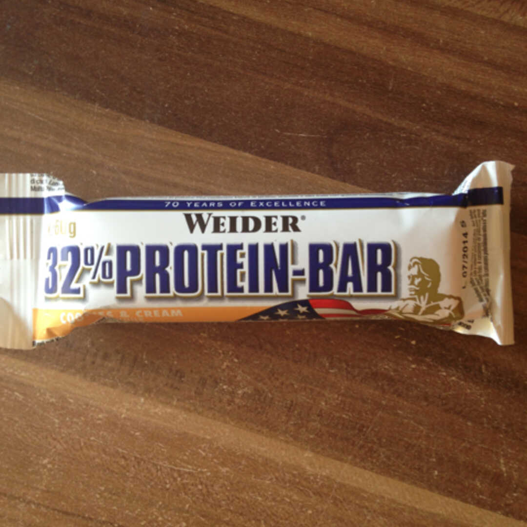 Weider 32% Protein-Bar - Cookies & Cream