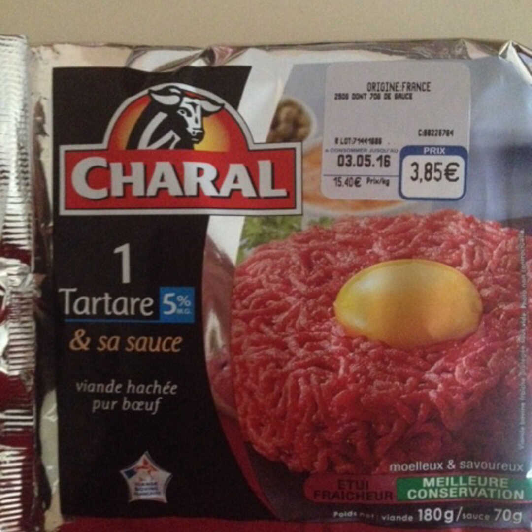 Charal Tartare 5% et Sa Sauce
