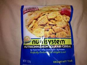 NutriSystem Nutricinnamon Squares Cereal