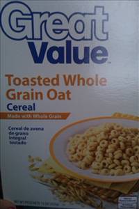 Great Value Toasted Oats Cereal