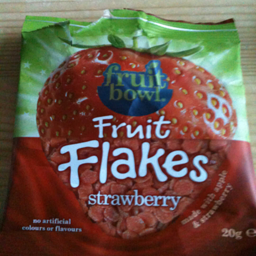 Fruit Bowl Fruit Flakes Strawberry