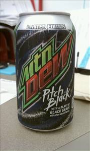 Mountain Dew Pitch Black (Can)