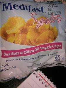 Medifast Sea Salt & Olive Oil Veggie Chips