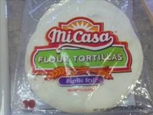 Mi Casa Flour Tortillas - Burrito Style