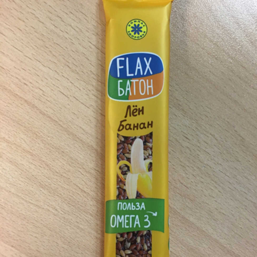 Компас Здоровья Flax Батон Лён Банан