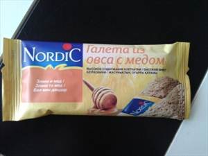 Nordic Галеты из Овса с Медом