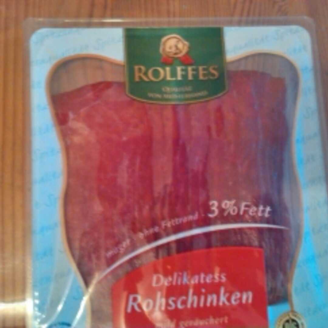 Rolffes Delikatess Rohschinken