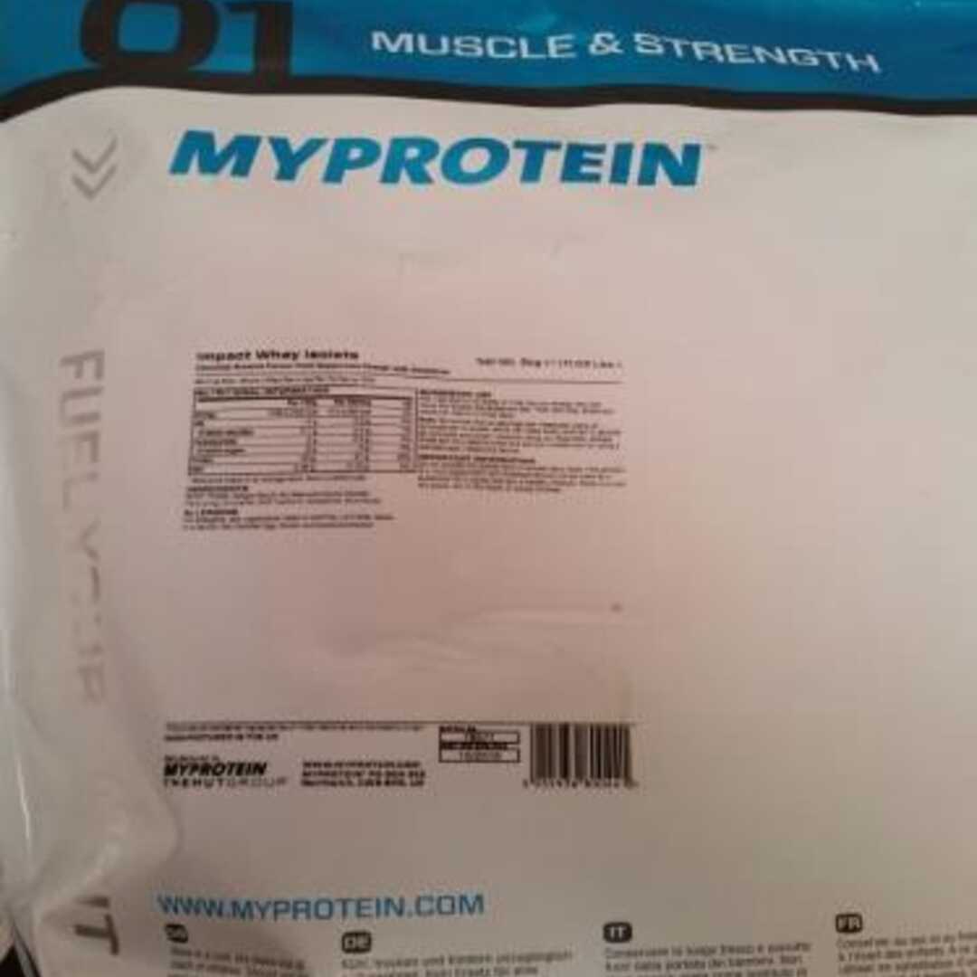 Myprotein Impact Whey Isolate Chocolate Brownie