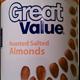 Great Value Roasted & Salted Almonds