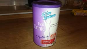 Slim System Diät Drink Erdbeere