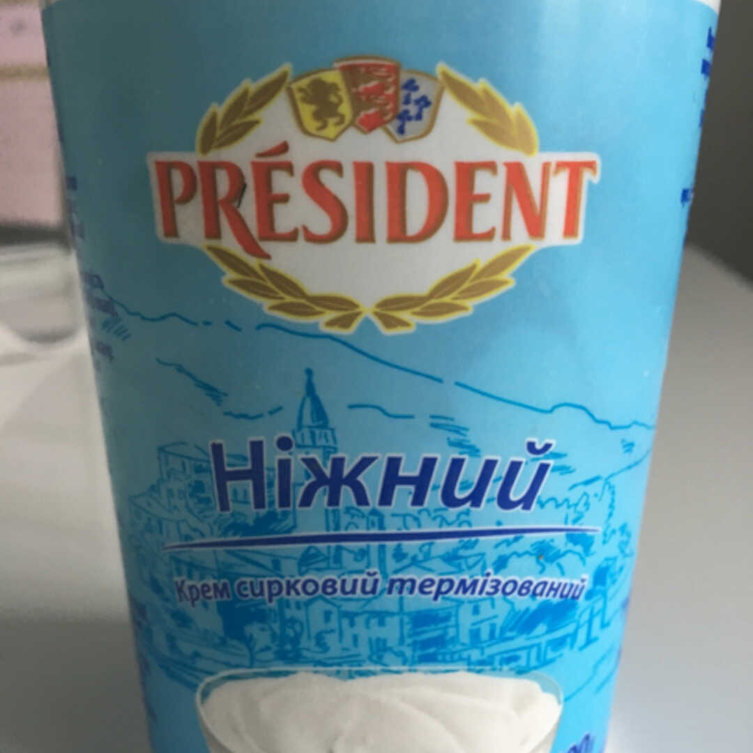 President Нежный Крем Сырковый