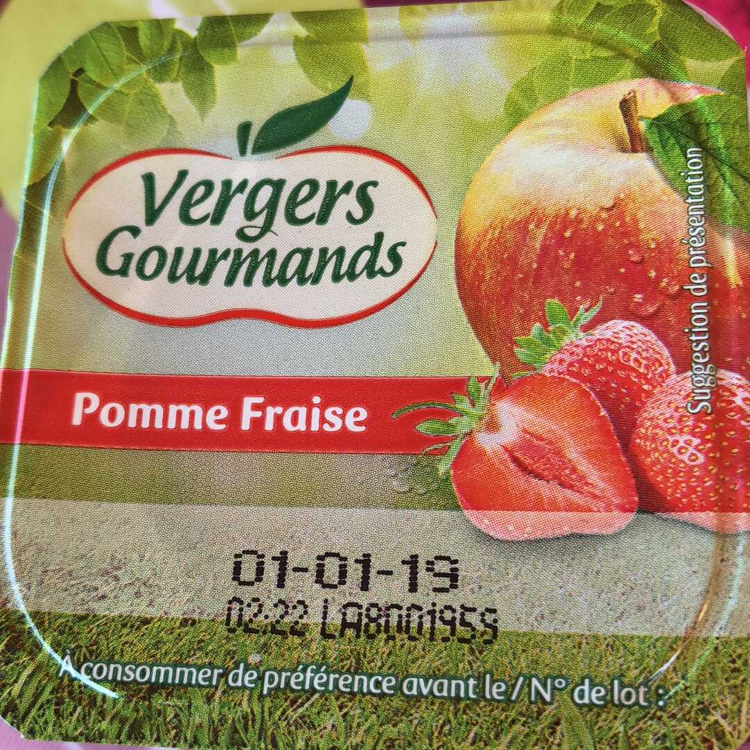 Vergers Gourmands Compote Pomme Fraise