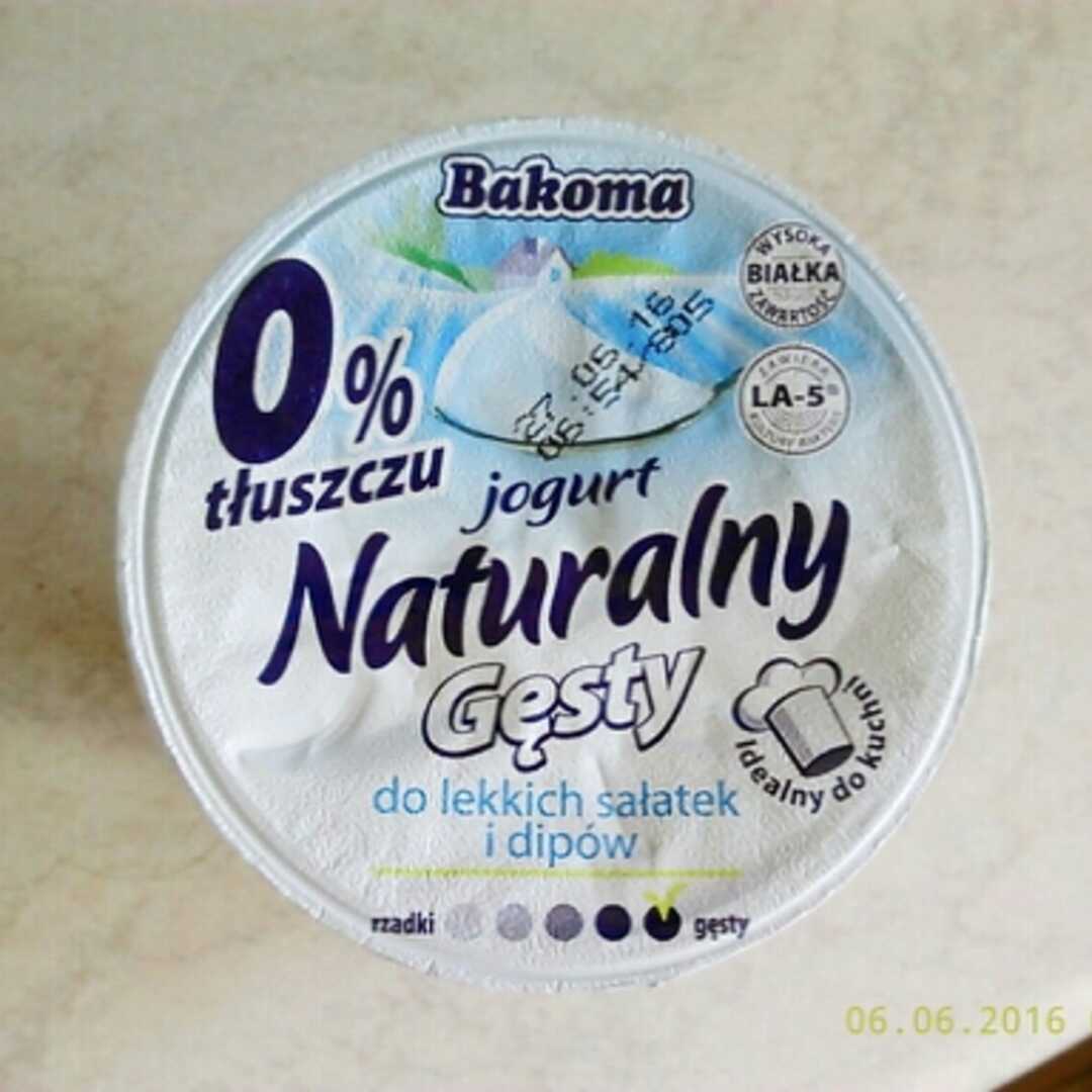 Bakoma Jogurt Naturalny Gęsty 0%